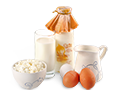 Молочные продукты. Яйца